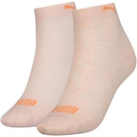 Socks Puma Quarter Women 2P 183006001-002 peach 39-42 (8718824799964)