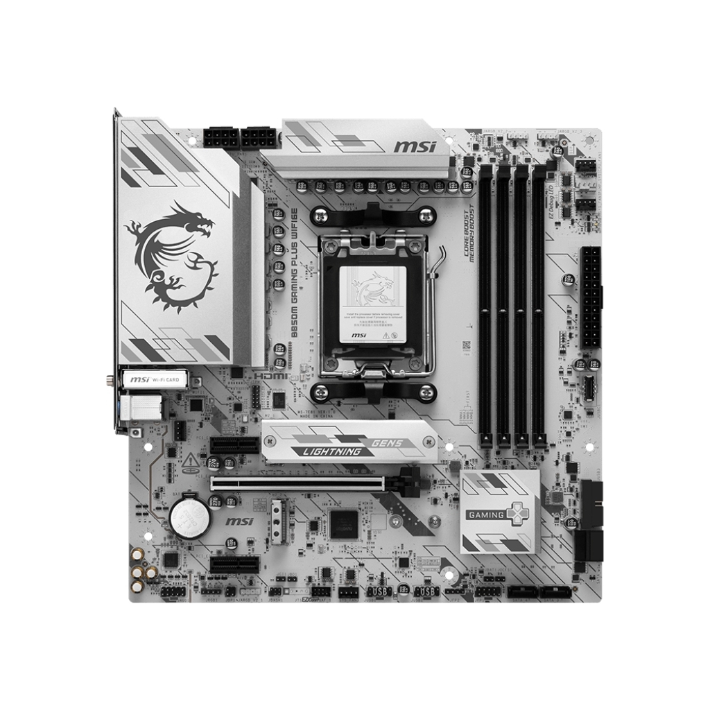 Материнська плата MSI B850M GAMING PLUS WIFI6E
