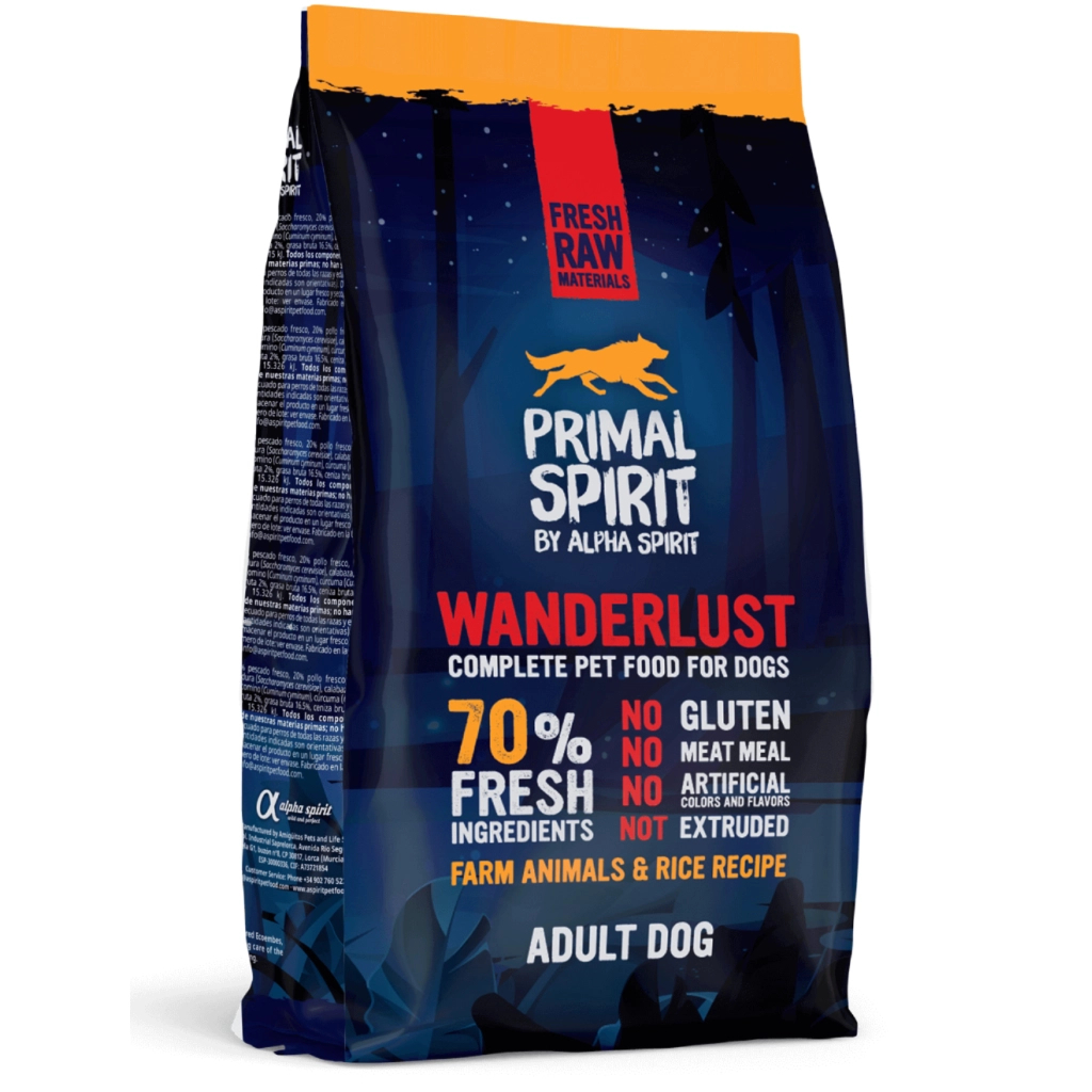 Сухий корм для собак Alpha Spirit Primal Wanderlust 1 кг (8436586310868) Сухий корм для собак Alpha Spirit Primal Wanderlust 1 кг (8436586310868)