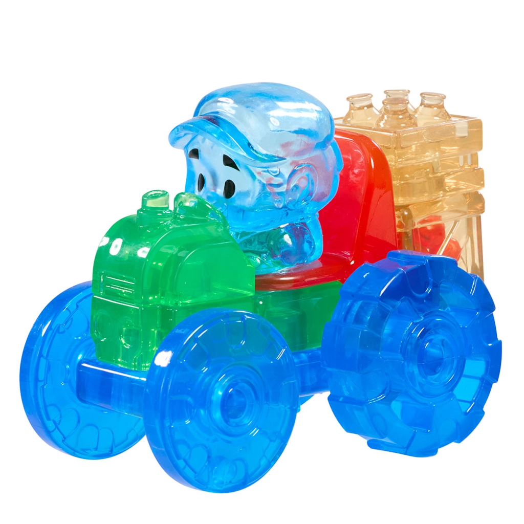 Конструктор Jelly Blox Сенсорний Барвистий трактор (932945)