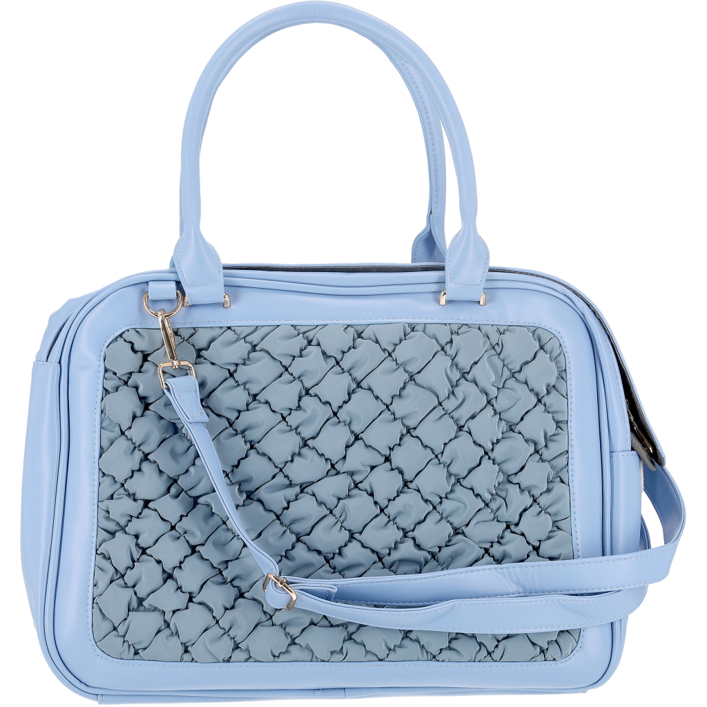 Переноска для тварин MISOKO&CO 40x19.5x30 см синя (YIWUMSK70154)