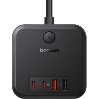 Network power filter Baseus PowerCombo Cube Power Strip (E00066400117-00)