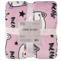 Plaid ARDESTO Flannel 100% polyester, cats 160x200 cm (ART0132PB)