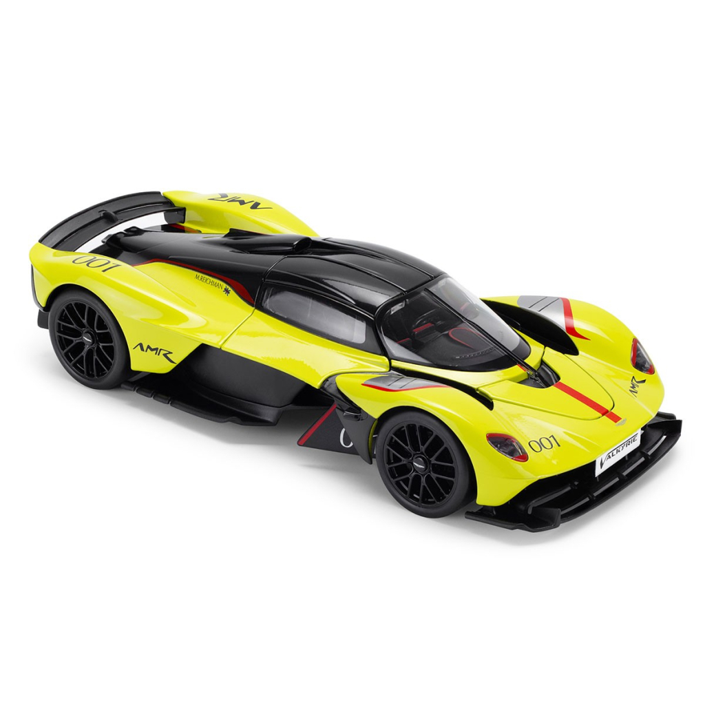 Машина TechnoDrive Aston Martin Valkyrie жовтий 1:18 (250937AMVKLG)