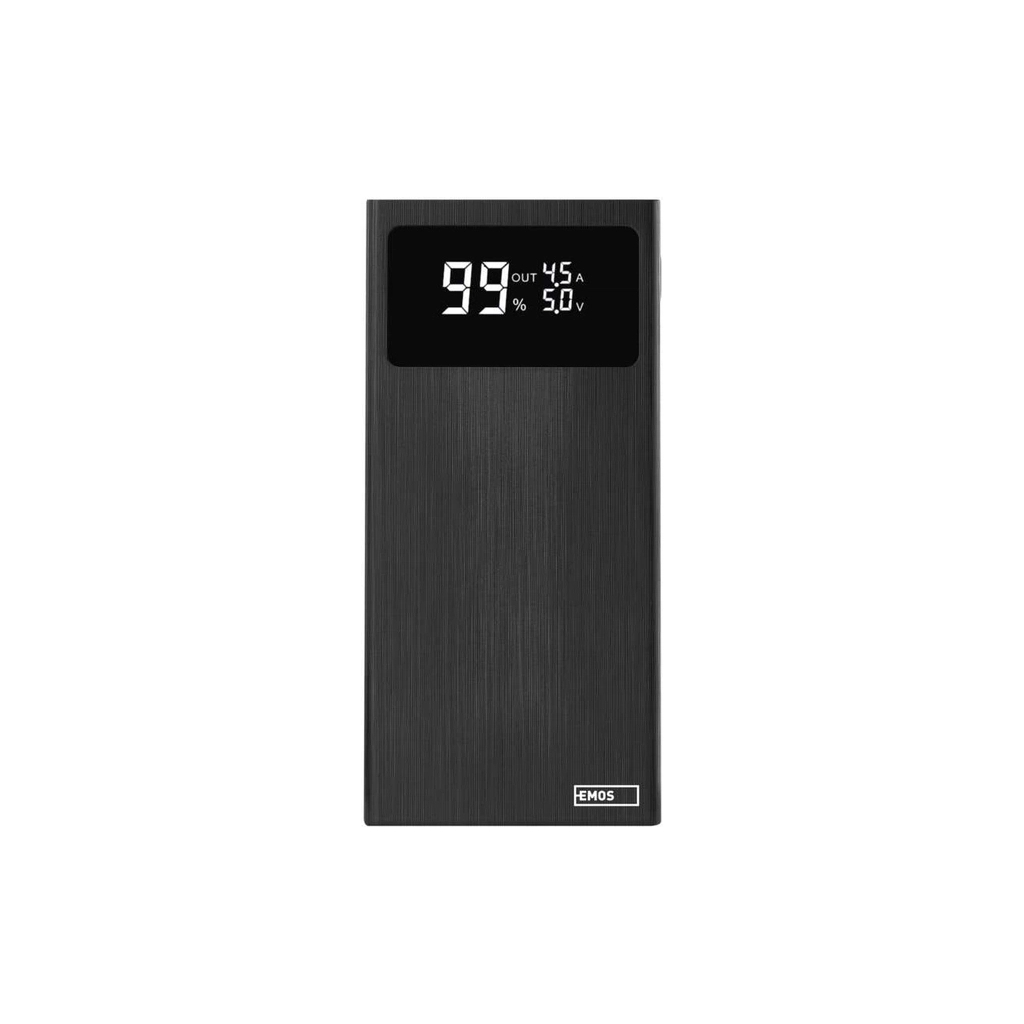 Батарея універсальна EMOS 10000mAh BETAQ 10, 22.5W, black (B0531B)