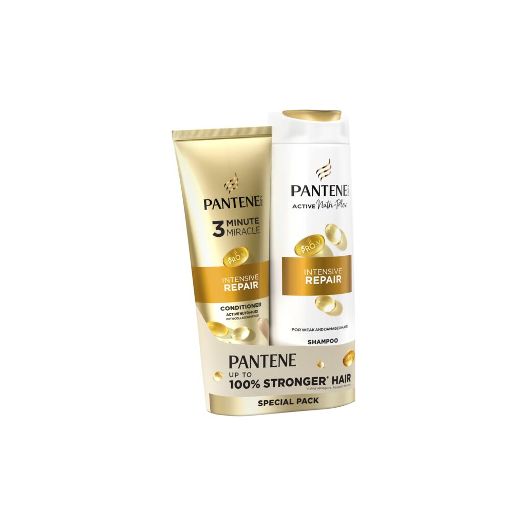 Набір косметики Pantene Pro-V Інтенсивне відновлення Шампунь 400 мл + Кондиціонер 220 мл (8700216831581)
