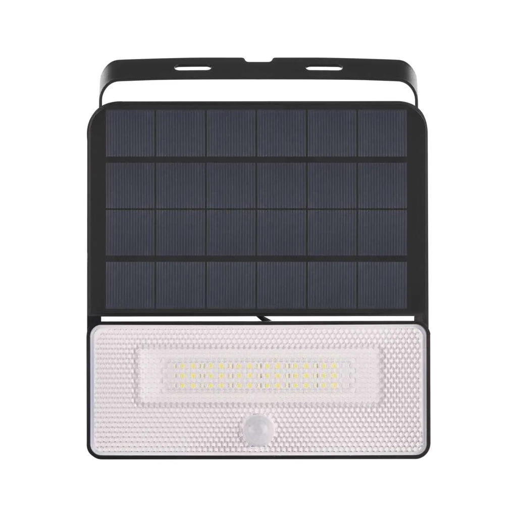 Прожектор EMOS сонячний світлодіодний 1600 лм IP54 4000K PIR (ZG122S)