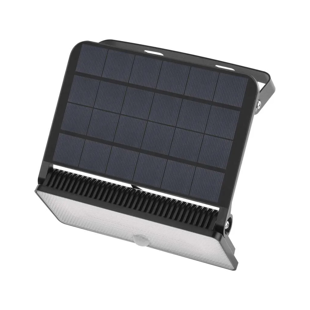 Прожектор EMOS сонячний світлодіодний 1600 лм IP54 4000K PIR (ZG122S)