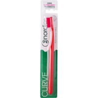 Toothbrush Nordics 6580 Expert Curve Ultra Soft Red with red bristles (3800501908501)