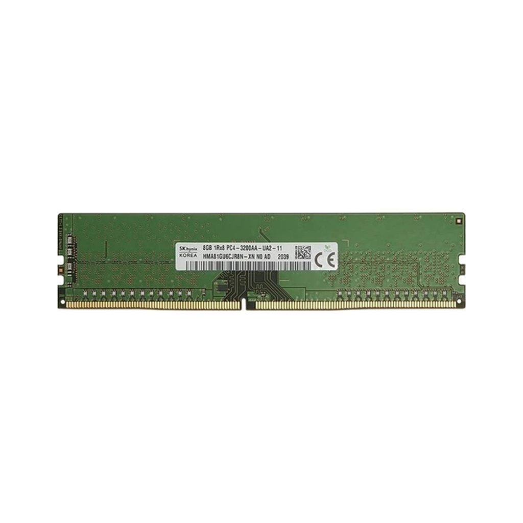 Модуль пам'яті для комп'ютера DDR4 8G 3200 MHz Hynix (HMA81GU6CJR8N-XN) Модуль пам'яті для комп'ютера DDR4 8G 3200 MHz Hynix (HMA81GU6CJR8N-XN)