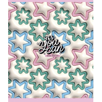 Notebook Schoolboy Rainbow style 48 sheets cell (048-3528K)