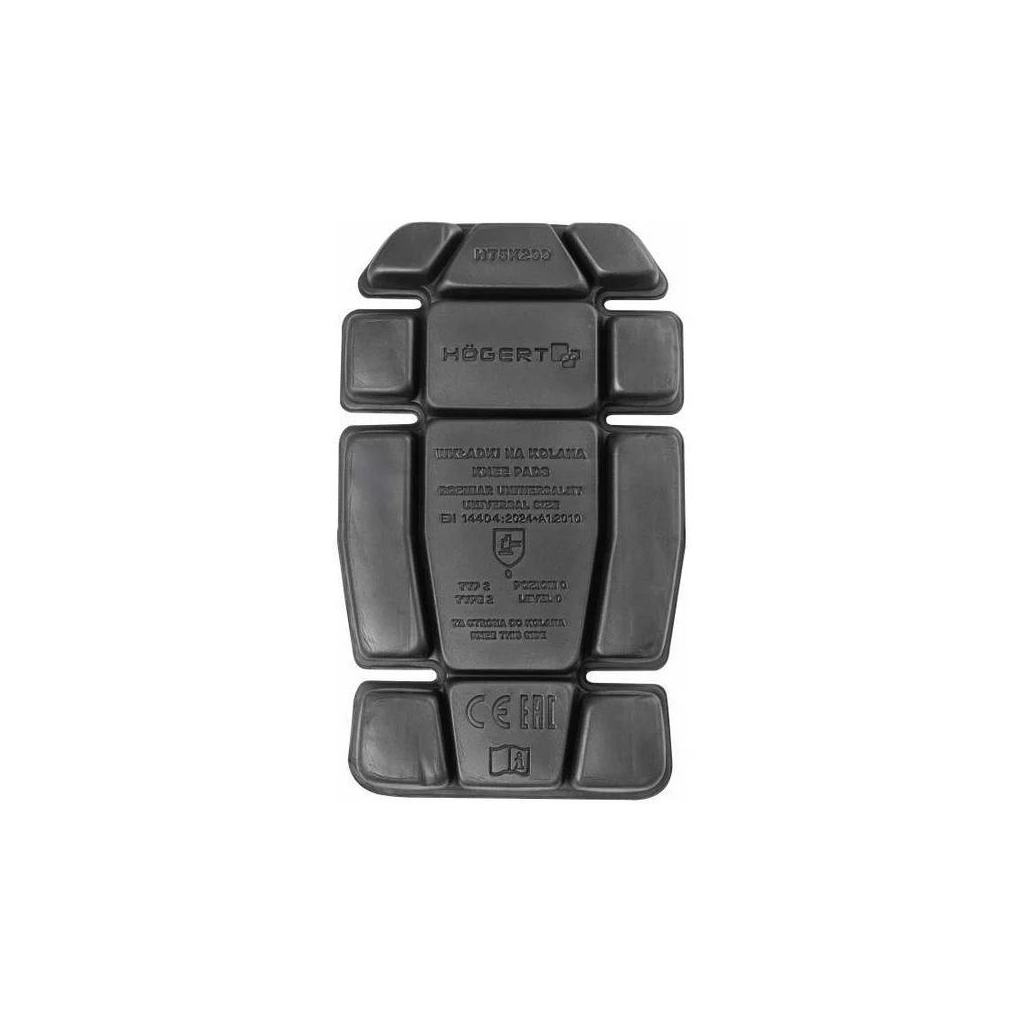 Наколінники захисні Hoegert HT5K299, ROTH SLIM, EVA, чорні, 2 шт (HT5K299)