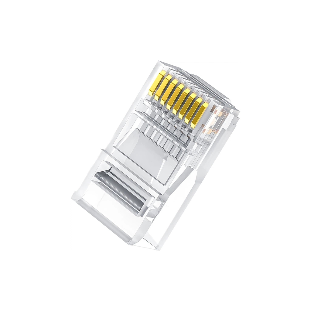 Конектор RJ45 cat.6 UTP, NW120, 100 шт упаковка, Transparent Ugreen (60558)