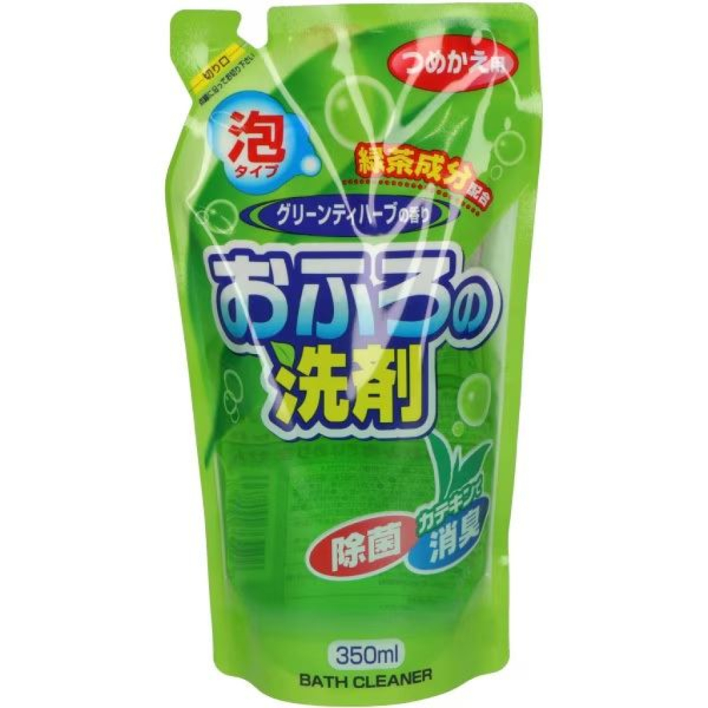Піна для чищення ванн Rocket Soap Bath Cleaner Foam Green Tea 350 мл (4903367090836)