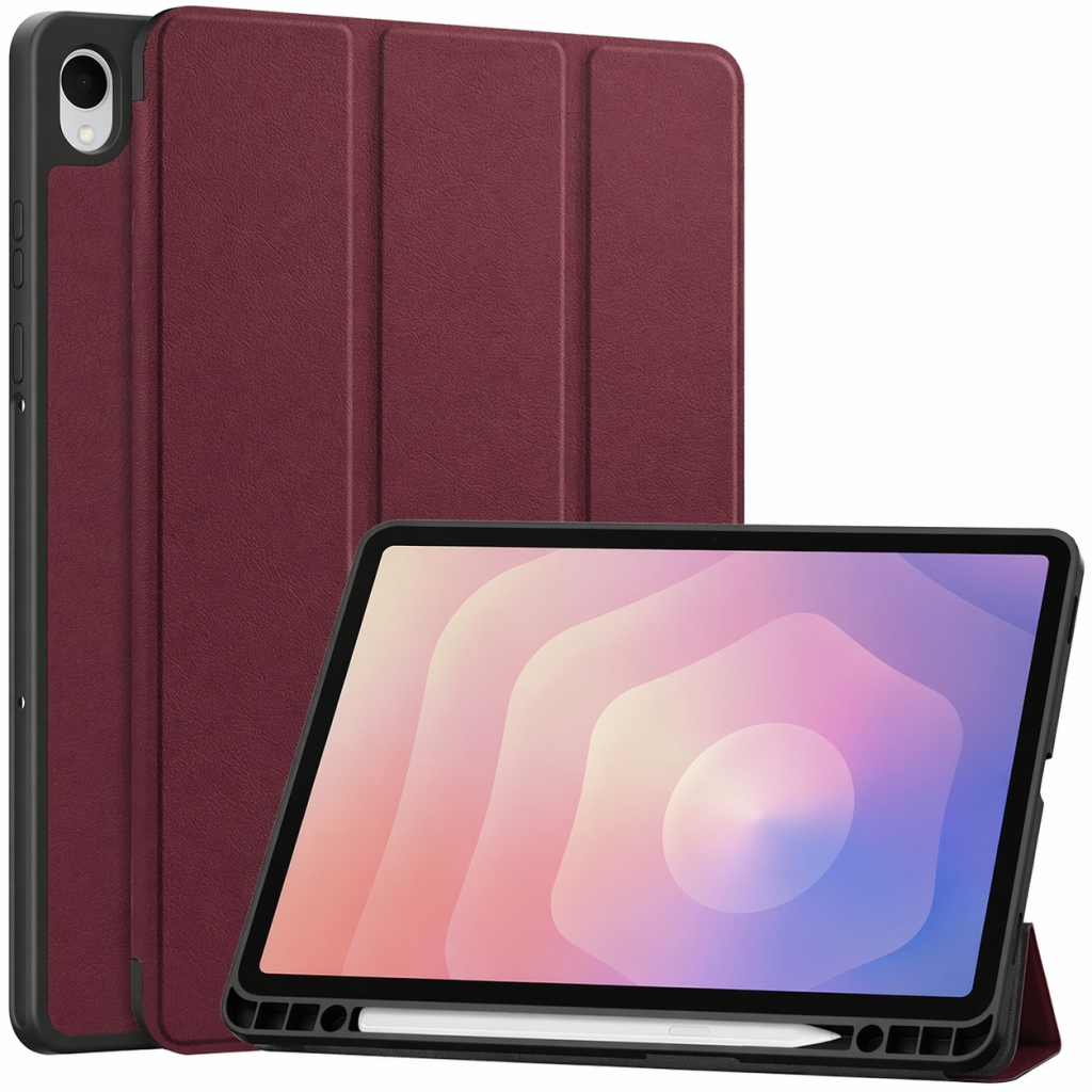 Чохол до планшета BeCover Flexible TPU Mate Samsung Galaxy Tab S11 (SM-X730/X736) 11.0" Red Wine (715580)