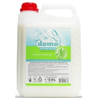 Domo hand dishwashing liquid Aloe balm and green tea 5 l (4820024949880)