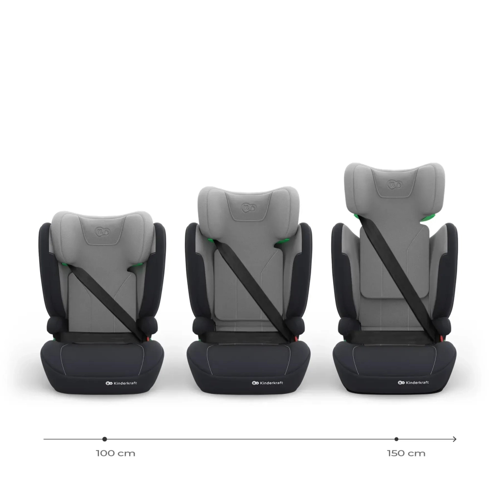 Автокрісло Kinderkraft i-Spark 2 Plus i-Size Grey (KCISPA02GRYPL00) (5902533931484)