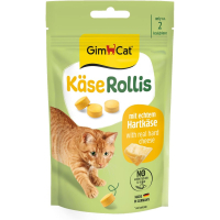 Treats for cats GimCat Kase Rollis with a complex of vitamins cheese 40 g (4002064418728)