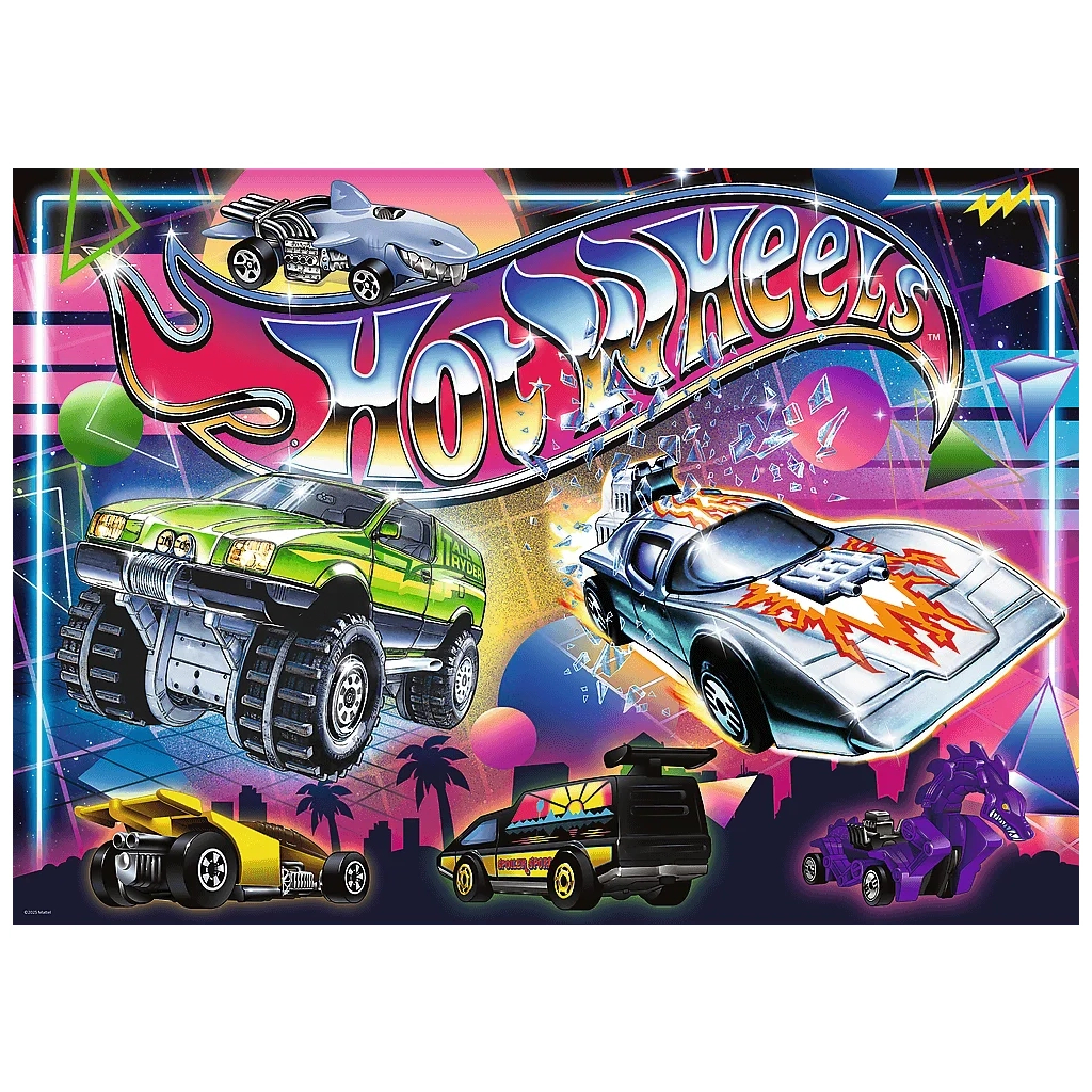 Пазл Trefl Hot Wheels атмосфера 80-х 500 елементів (5900511375381)