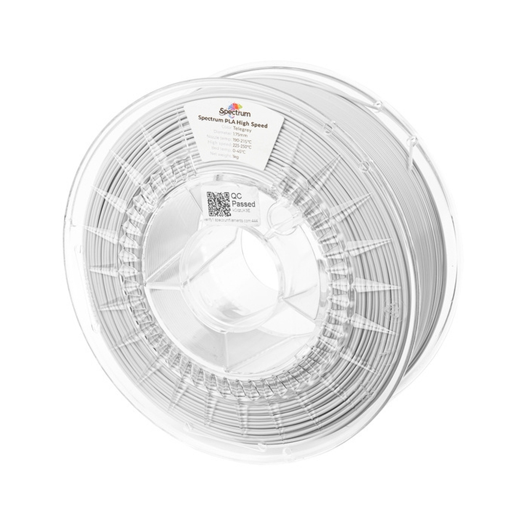 Пластик для 3D-принтера Spectrum PLA HS Premium 1.75mm 1kg Telegrey (81068)