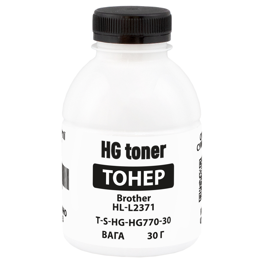 Тонер Brother HL-L2371, 30г black HG (TSM-HG770-30)