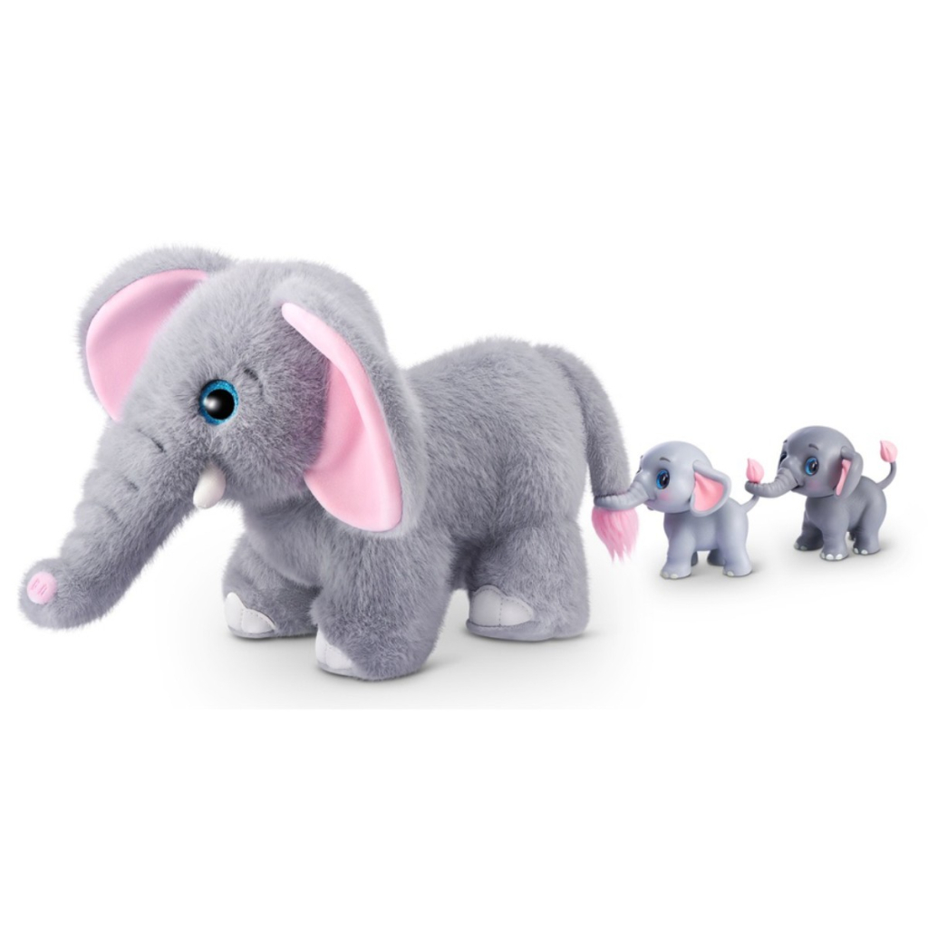 Інтерактивна іграшка Pets & Robo Alive Mama & Baby Surprise S1 Мама слониха з сюрпризом (9570) Інтерактивна іграшка Pets & Robo Alive Mama & Baby Surprise S1 Мама слониха з сюрпризом (9570)