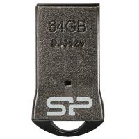 USB флеш накопичувач Silicon Power 64GB Touch T01 Black USB 2.0 (SP064GBUF2T01V3K)