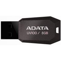 USB флеш накопичувач ADATA 8GB DashDrive UV100 Black USB 2.0 (AUV100-8G-RBK)