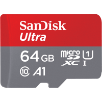 Карта пам'яті SanDisk 64GB micro-SD class 10 UHS-I Ultra (SDSQUAR-064G-GN6MA)