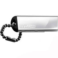 USB флеш накопичувач Silicon Power 8GB Touch 830 Silver USB 2.0 (SP008GBUF2830V3S)