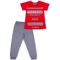 Піжама дитяча Matilda "FREEDOM" (7742-116B-red)