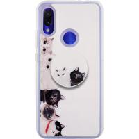 Чохол до мобільного телефона DEF Xiaomi Redmi 7 Pop up stand TPU PC Cats (477407)