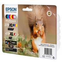 Картридж Epson Expression Photo HD XP-15000 Bundle (C,M,Y,R,Light Bk,Bk) XL (C13T379D4020)