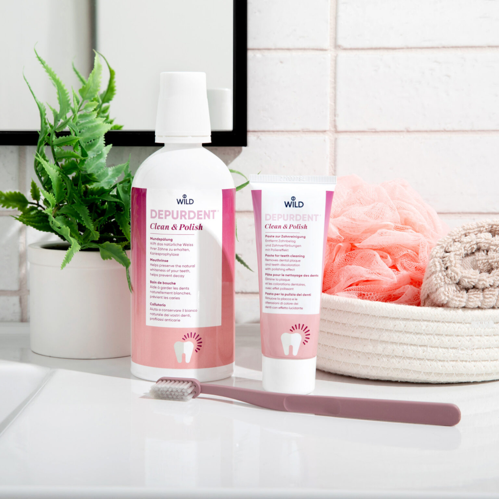 Зубна паста Dr. Wild Depurdent для чищення та полірування 75 мл (7611841701716)