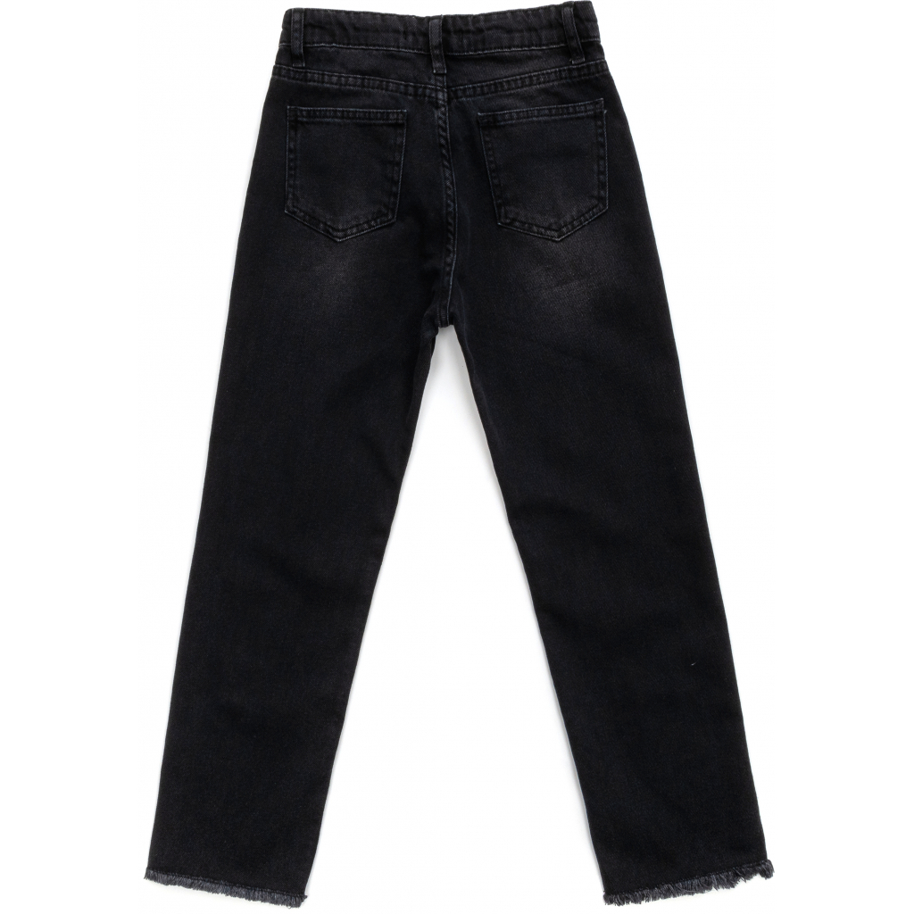 Джинси дитячі Breeze з потертостями (15557-140G-black)