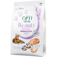 Dry food for cats Optimeal Beauty Harmony grain-free based on seafood 4 kg (4820215366069)