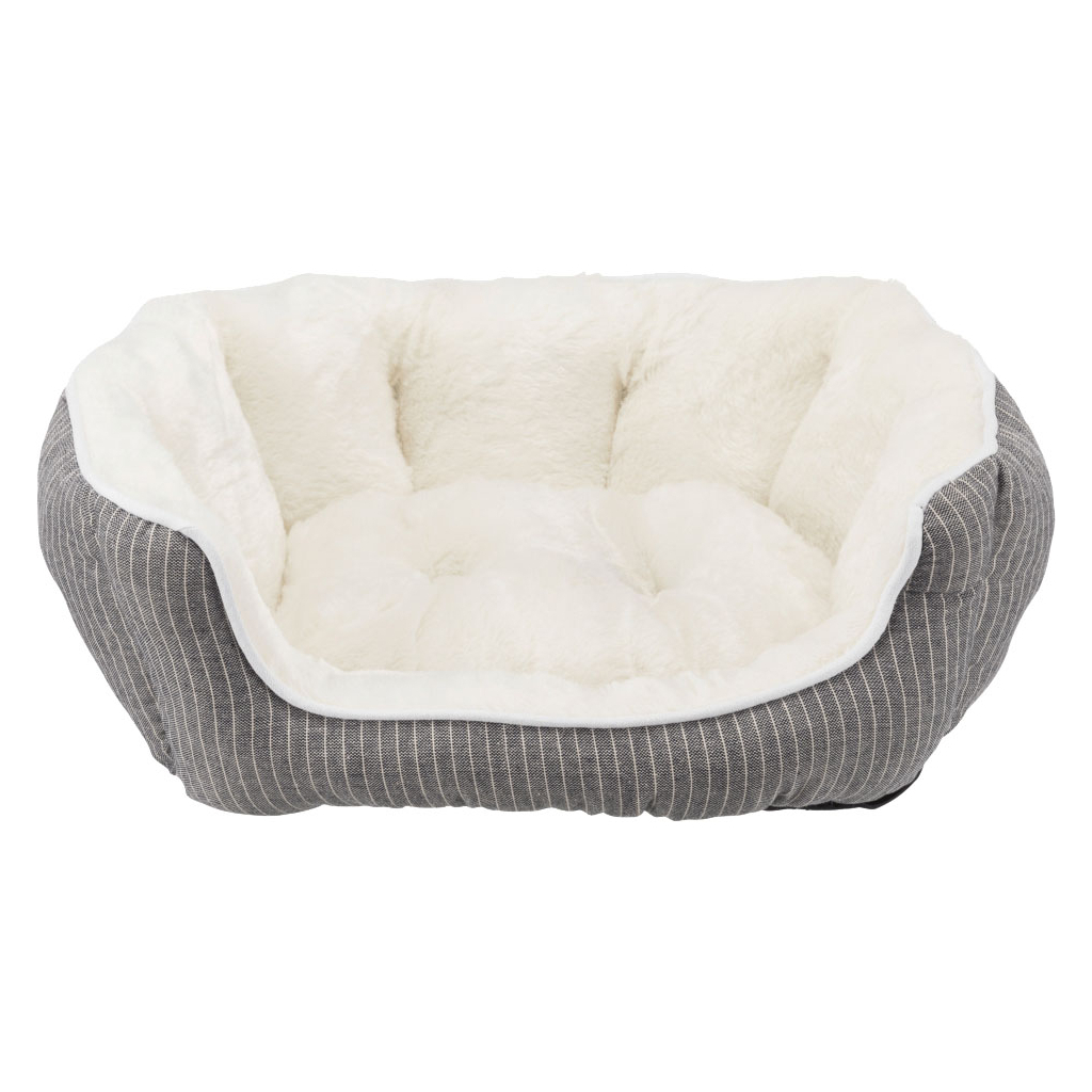 Лежак для тварин Trixie "Davin" (60х45 см) Сірий в смужку (4011905389752)