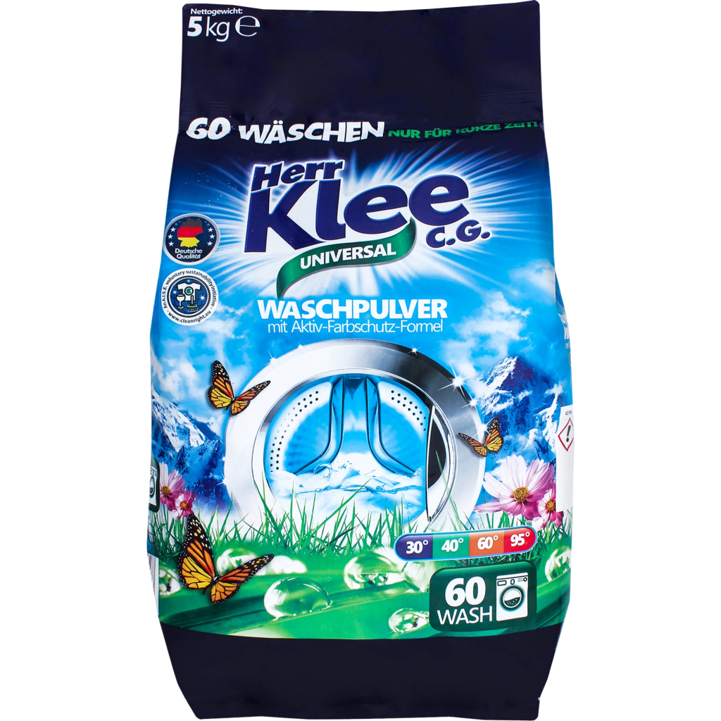 Пральний порошок Klee Universal 5 кг (4260353550928/4260418935288)