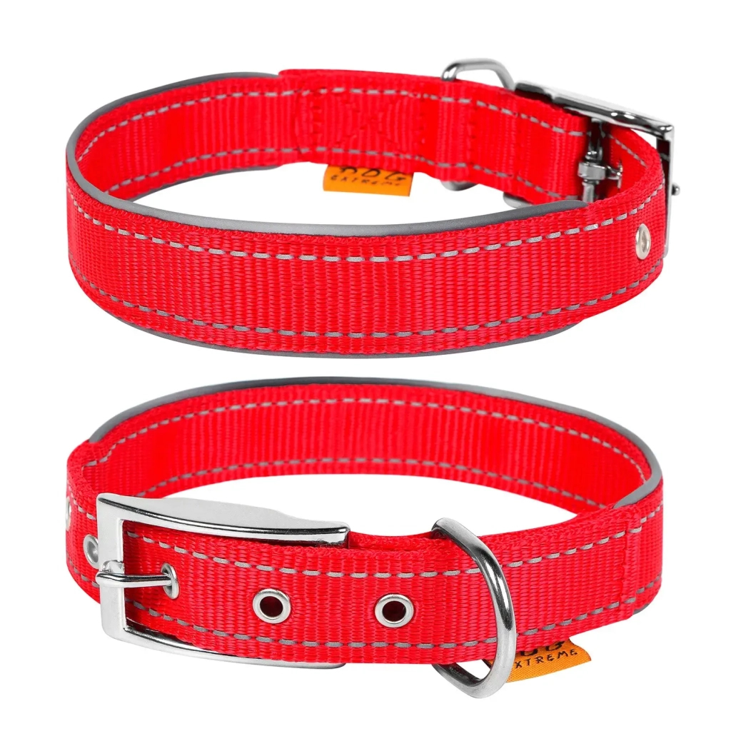 Нашийник для тварин Collar Dog Extremе 25 мм 38-48 см (червоний) (67043)