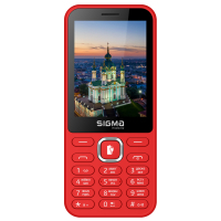 Мобільний телефон Sigma X-style 31 Power Type-C Red (4827798855058)