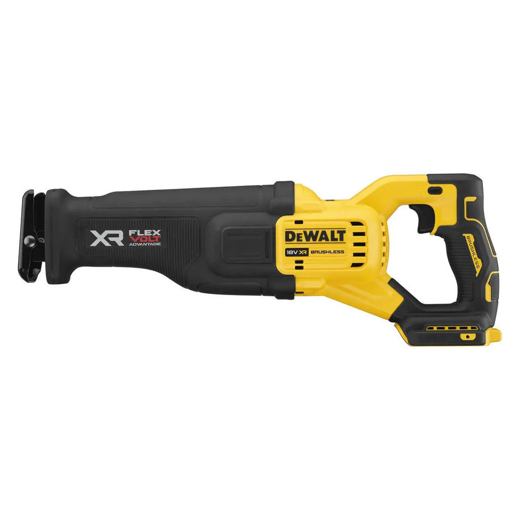 Шабельна пила DeWALT 18В XR Li-lon, 0 - 3000 ход/хв, 3.5 кг, кейс TSTAK (без АКБ та ЗП) (DCS386NT) Шабельна пила DeWALT 18В XR Li-lon, 0 - 3000 ход/хв, 3.5 кг, кейс TSTAK (без АКБ та ЗП) (DCS386NT)