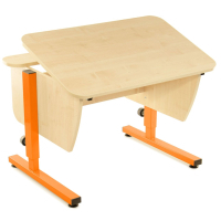 Pondi desk Schoolboy transformer Maple-orange (KL112ОР)