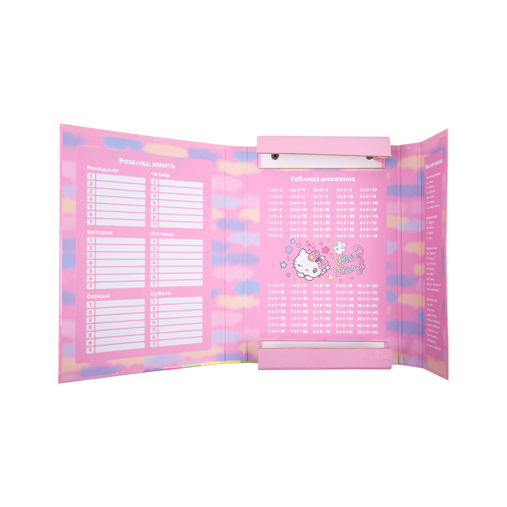 Папка для зошитів Kite В5 на гумці Hello Kitty, картон (HK23-210)