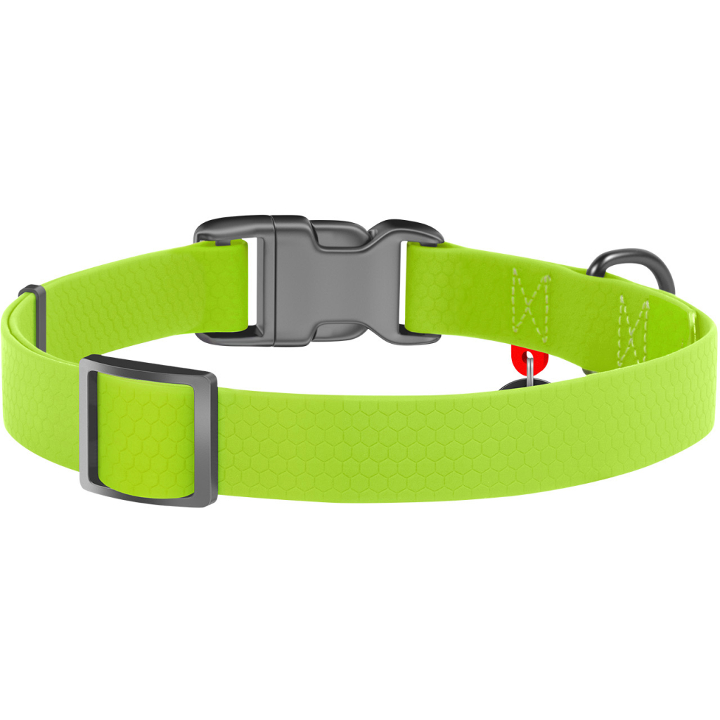 Нашийник для тварин WAUDOG Waterproof з QR паспортом Ш 25 мм Д 34-49 см салатовий (27725) Нашийник для тварин WAUDOG Waterproof з QR паспортом Ш 25 мм Д 34-49 см салатовий (27725)