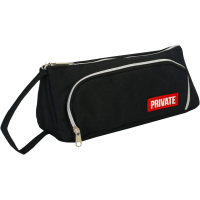 Cool For School pencil case 2 compartments Black (CF87214)