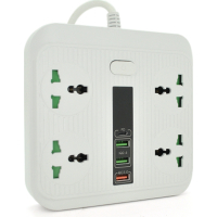 Network power filter Voltronic TV-T18, 4x, 2*USB+PD White (OS-T18-White)