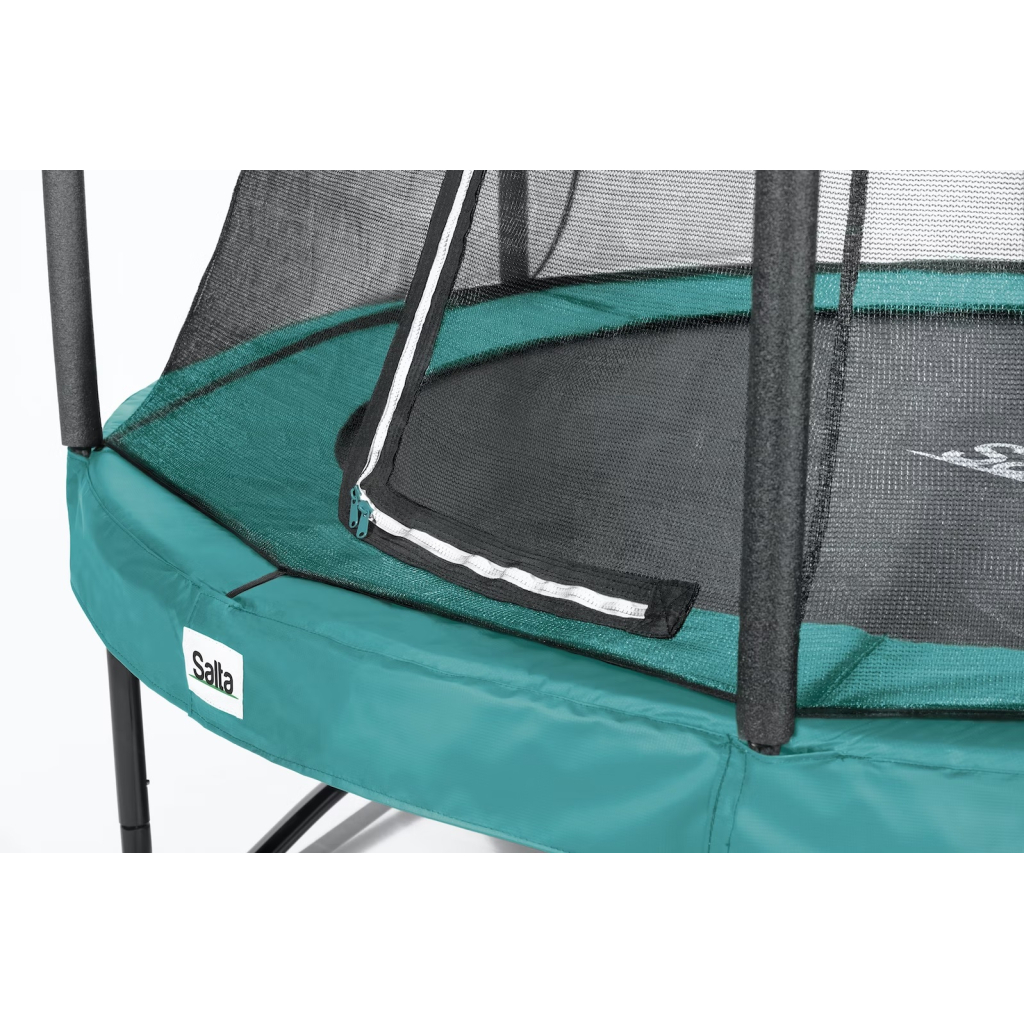 Батут Salta Comfort Edition круглий 396 см Зелений (5077G)