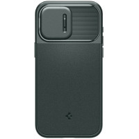 Чохол до мобільного телефона Spigen Apple iPhone 15 Pro Max Optik Armor MagFit Abyss Green (ACS06600)