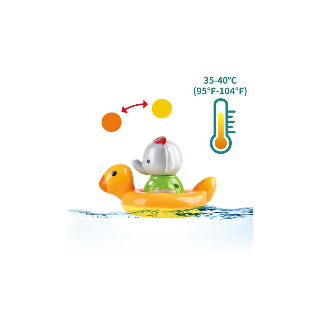 Іграшка для ванної Hape з термометром Слоненя (E0222) Іграшка для ванної Hape з термометром Слоненя (E0222)