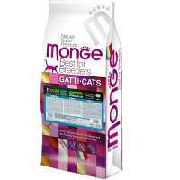 Dry food for cats Monge Cat Bwild Grain Free Sterilized Tuna 10 kg (8009470005197)